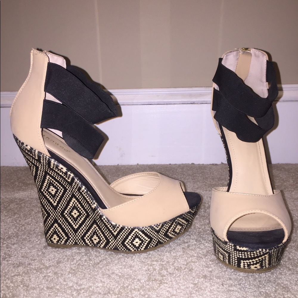 6” Wedge Heels
